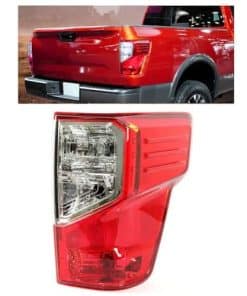 HECASA Luz Trasera Derecha de Freno Compatible con Nissan