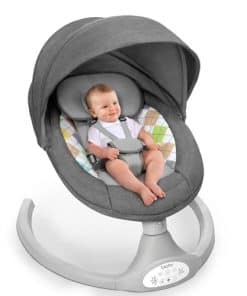 Columpio para Bebés Bioby con 5 Velocidades Naturales de