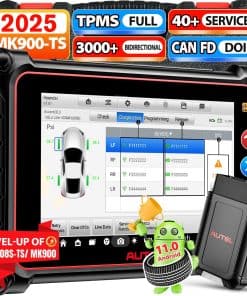 Escáner 2025 Autel MaxiCOM MK900TS, 8IN MK900-TS con