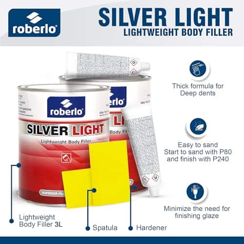 Roberlo Silver Light Relleno Ligero para Carrocería - Súper - Imagen 3