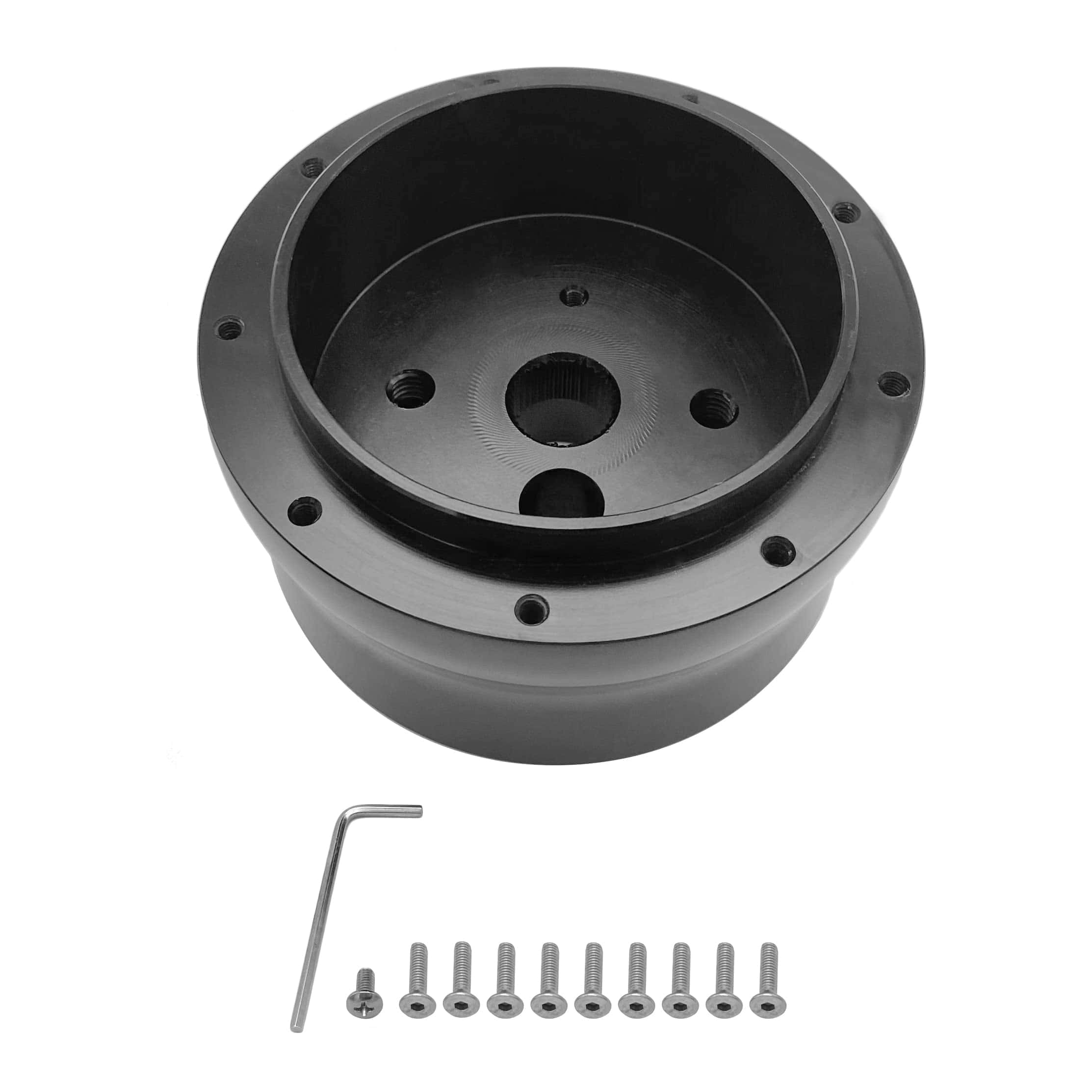 Adaptador de Cubo de Volante de Aluminio Billet de 9 Pernos
