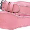Cinturón de Levantamiento de Pesas Jaffick Para -Rosa 4" Anc