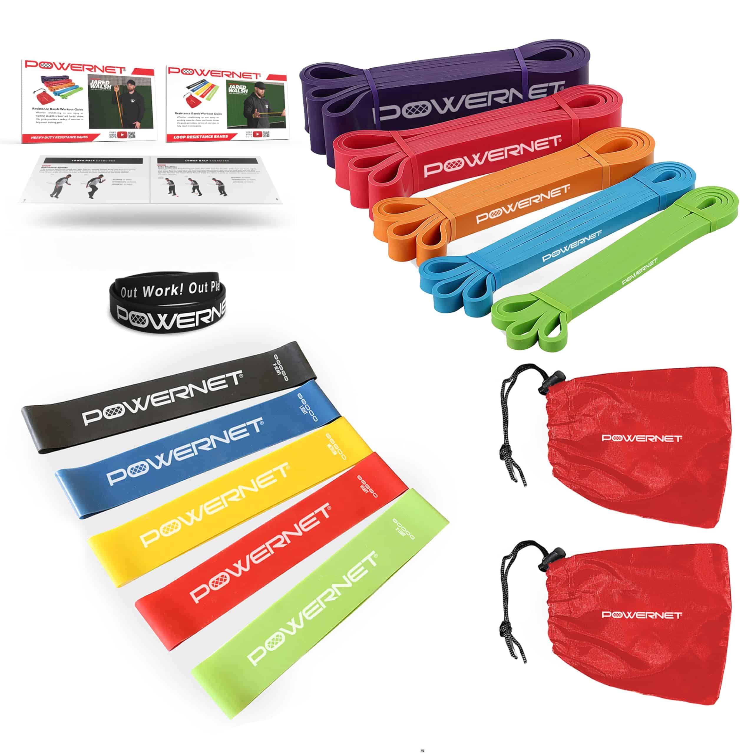 Conjunto de Bandas de Resistencia PowerNet, Bandas de