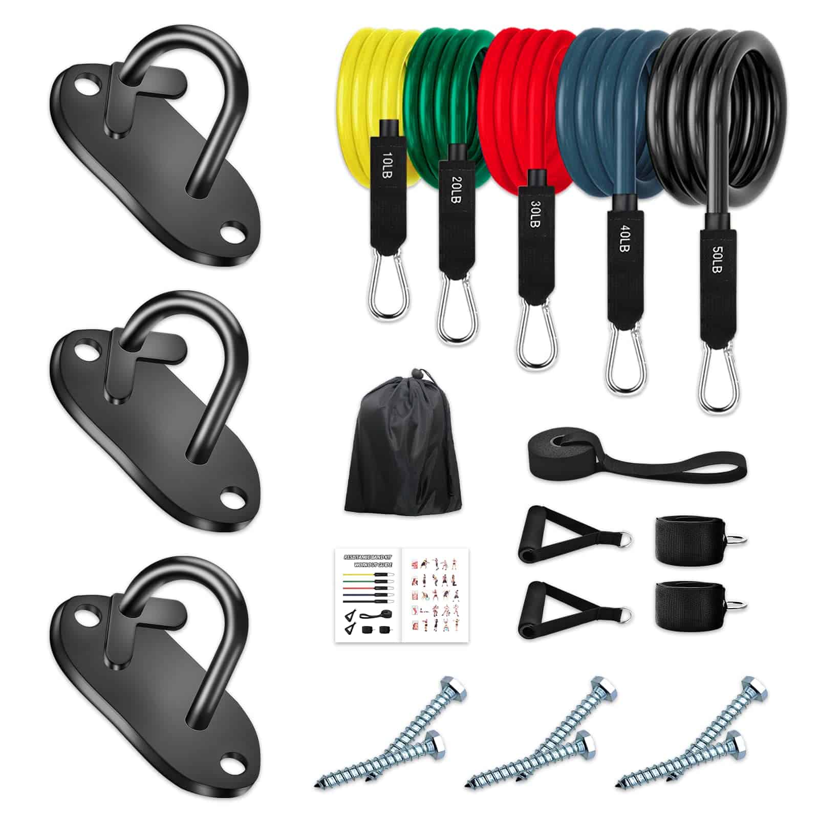 Anclajes de Pared Prebene - Anclajes -Negro