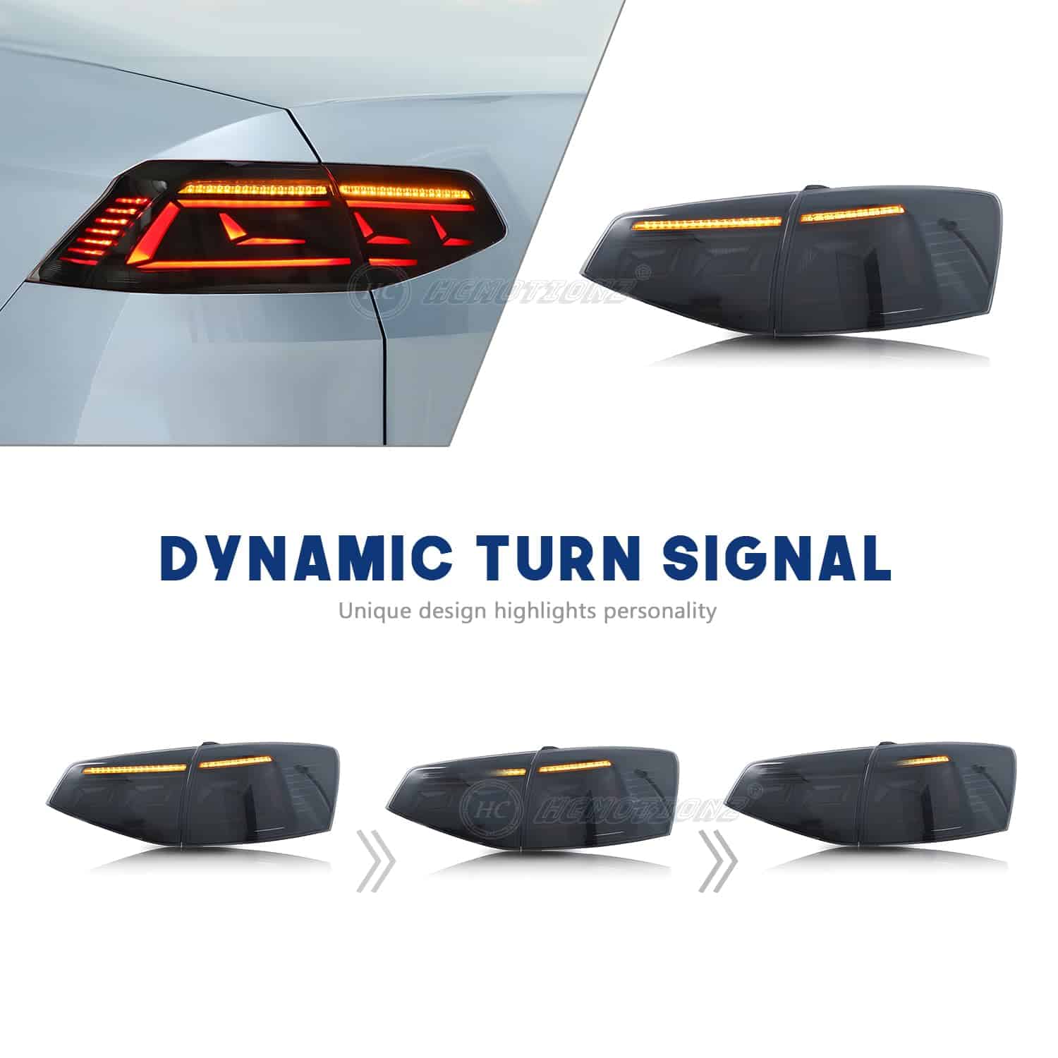 Conjunto de luces traseras LED HCmotion compatibles con VW - Imagen 6