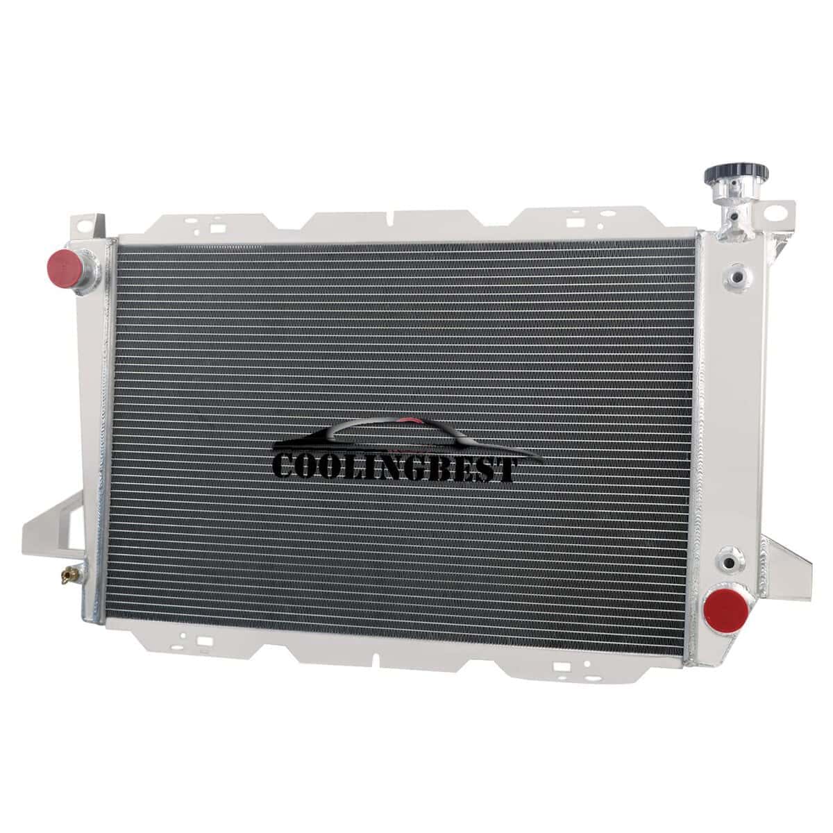 Radiador de aluminio COOLINGBEST de repuesto para Ford