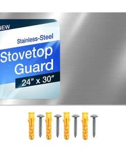 Reversible Panel de Metal para Salpicaduras de 24" x 30"