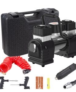 Compresor de Aire de Doble Cilindro CARTMAN DC 12V para