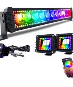 Barra de Luz LED RGBW Lpteso de 22'' pulgadas 120W Haz