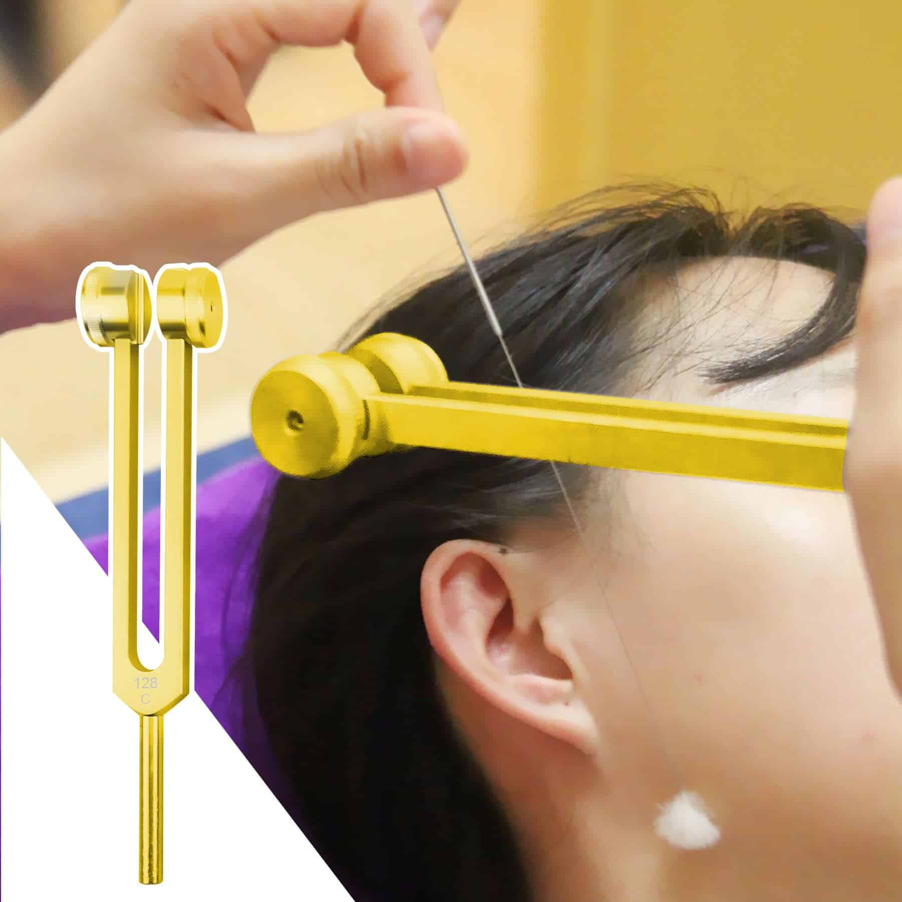 Juego de Diapasones 3 Pzs 128Hz 256Hz 512Hz para - Imagen 5