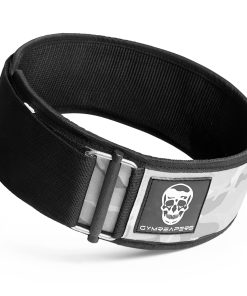 Cinturón de levantamiento de pesas de -Blanco Camo