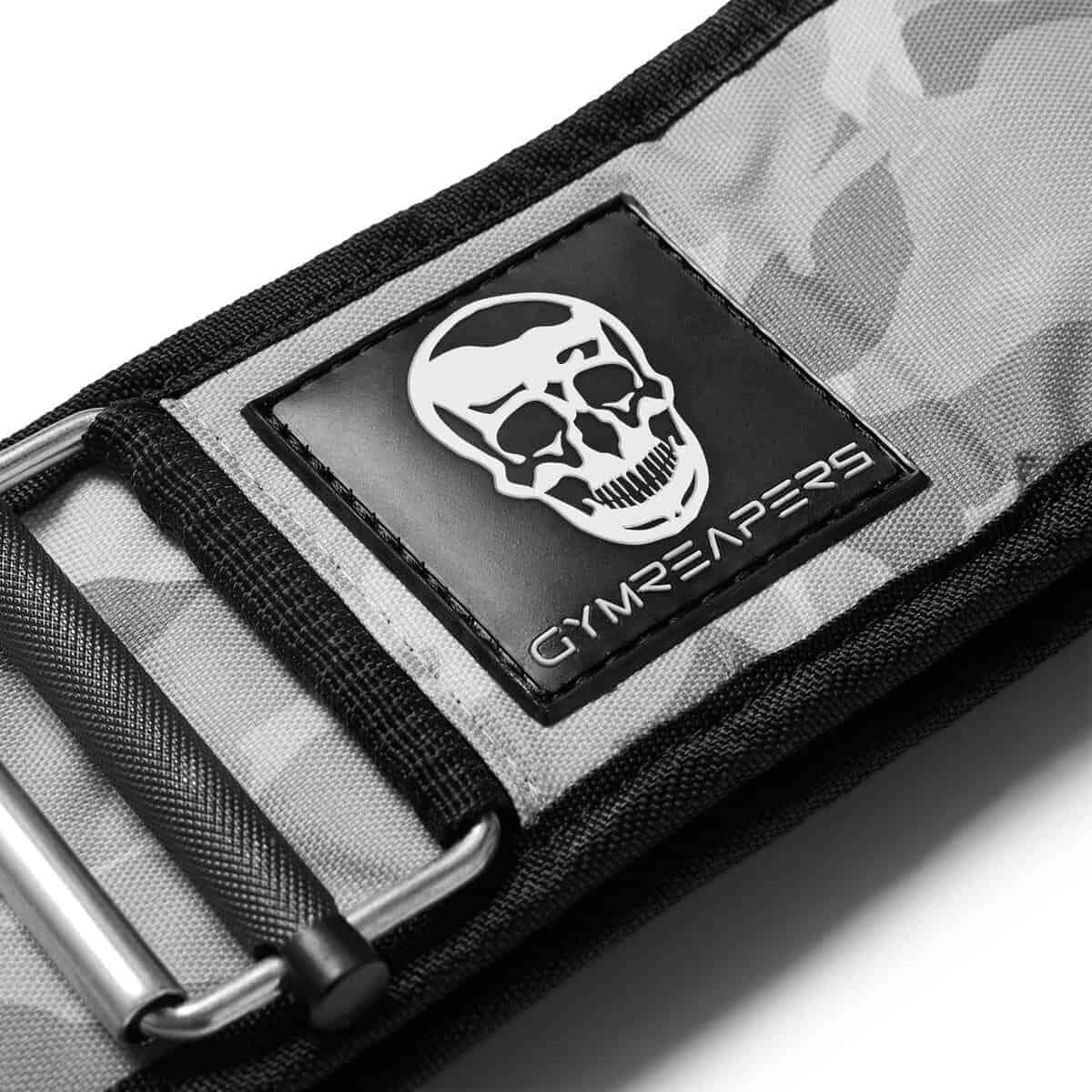 Cinturón de Levantamiento de Pesas de -Camuflaje Blanco - Imagen 5