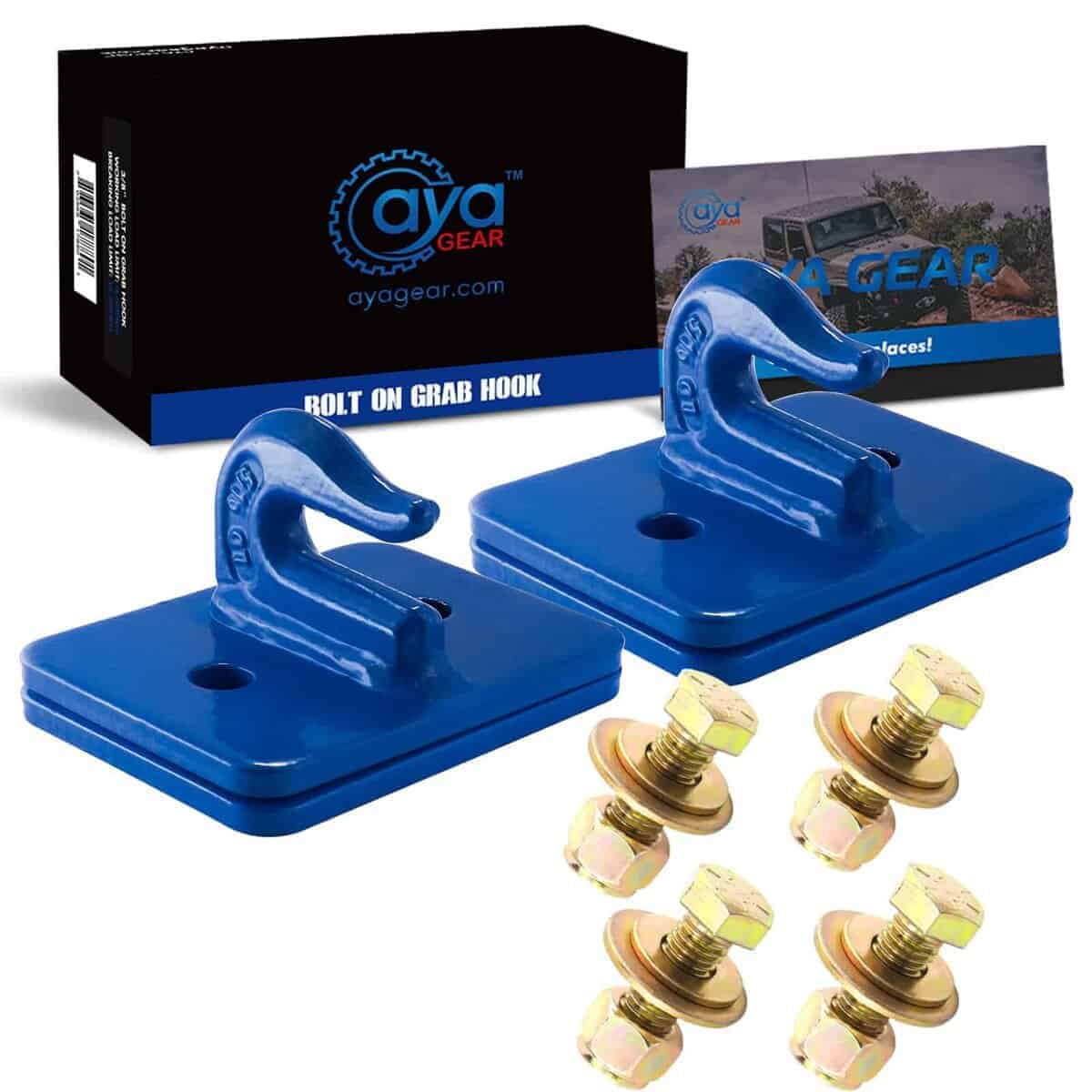 Paquete de 2 Ganchos de Agarre Atornillables de 5/16