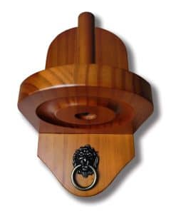 Porta Tiza de Cono de Billar de Madera para Pared WALIKEN,