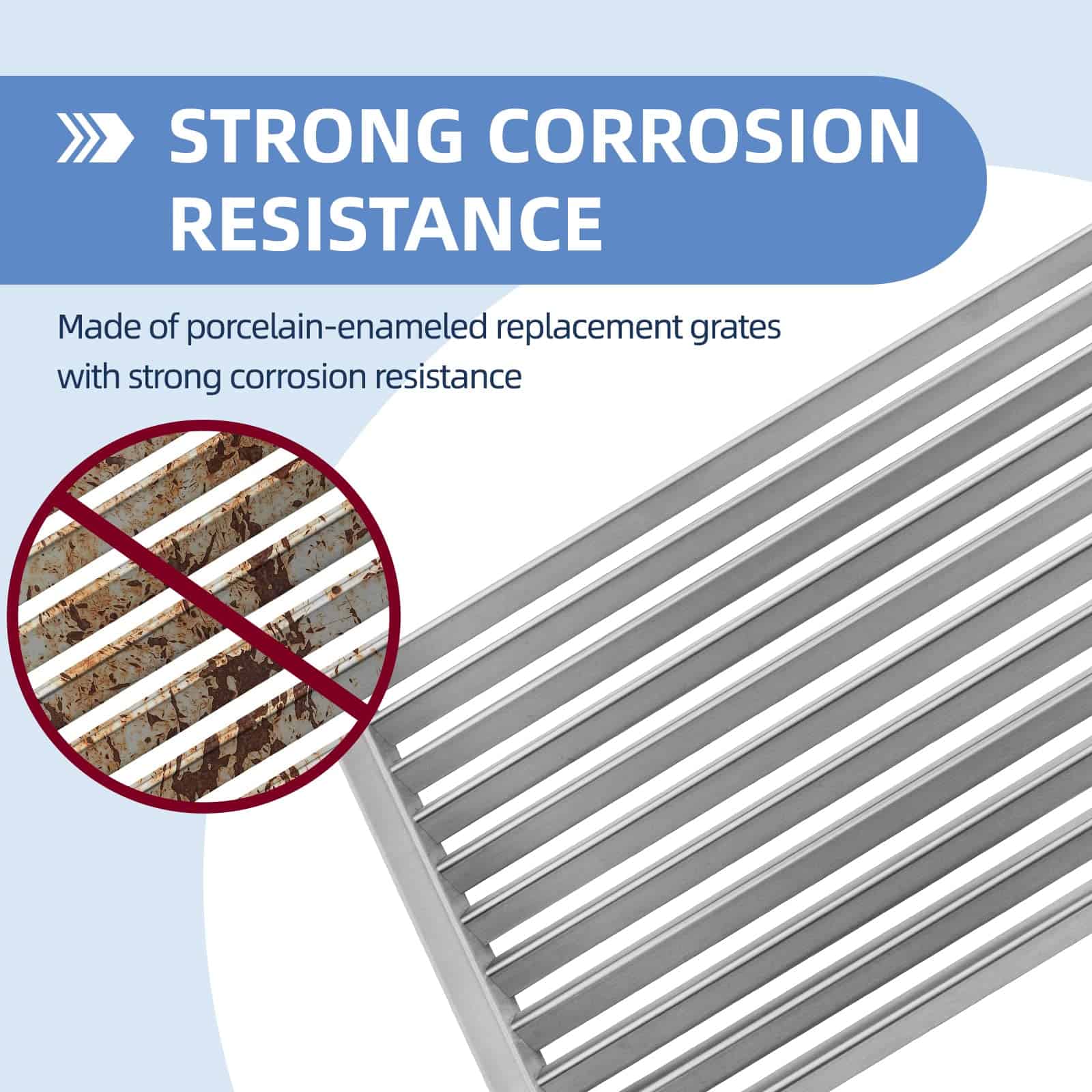 Rejillas de Parrilla de Cocina de 17" de Repuesto para - Imagen 6
