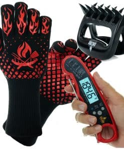 Set de Accesorios para BBQ AMZ - Guantes para Parrilla,