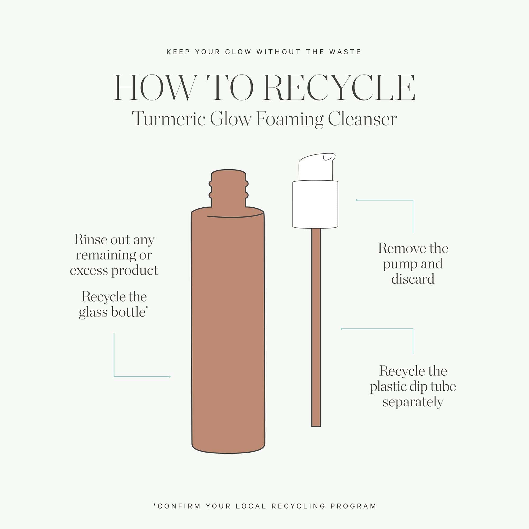 Limpiador Espumoso Turmeric Glow de KORA Organics, Limpia y - Imagen 8