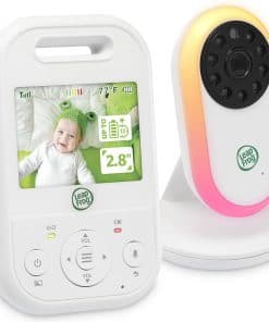 Monitor de bebé LeapFrog LF2423, monitor de video con