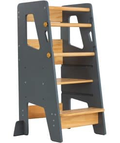 Torre de Aprendizaje para Niños Pequeños - Taburete de