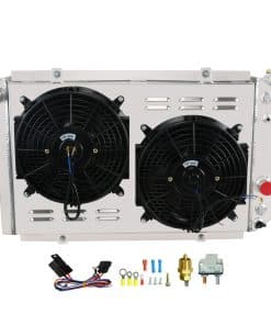 Radiador de aluminio de rendimiento KUUHLERSAT compatible