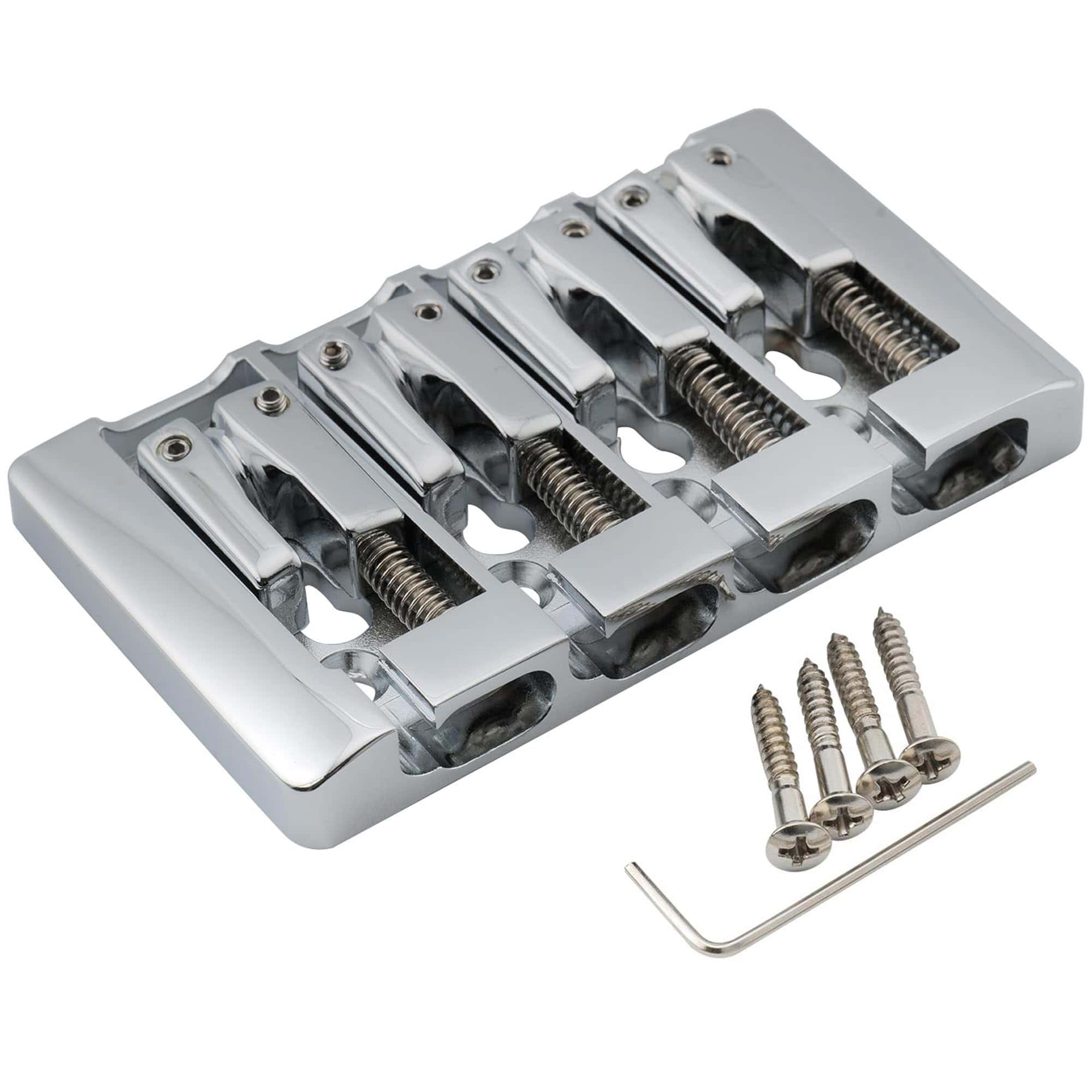 Puente de bajo de zinc duro pre-radiado de 19 mm de