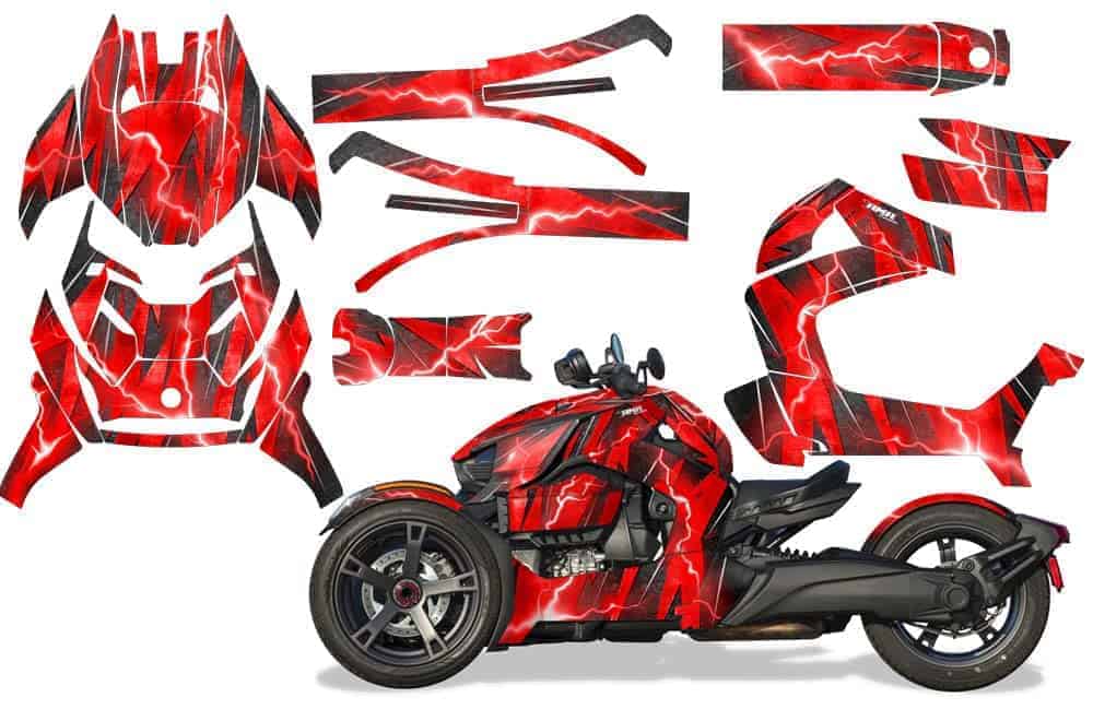 Juego completo de calcomanías AMR Racing Roadster Full kit