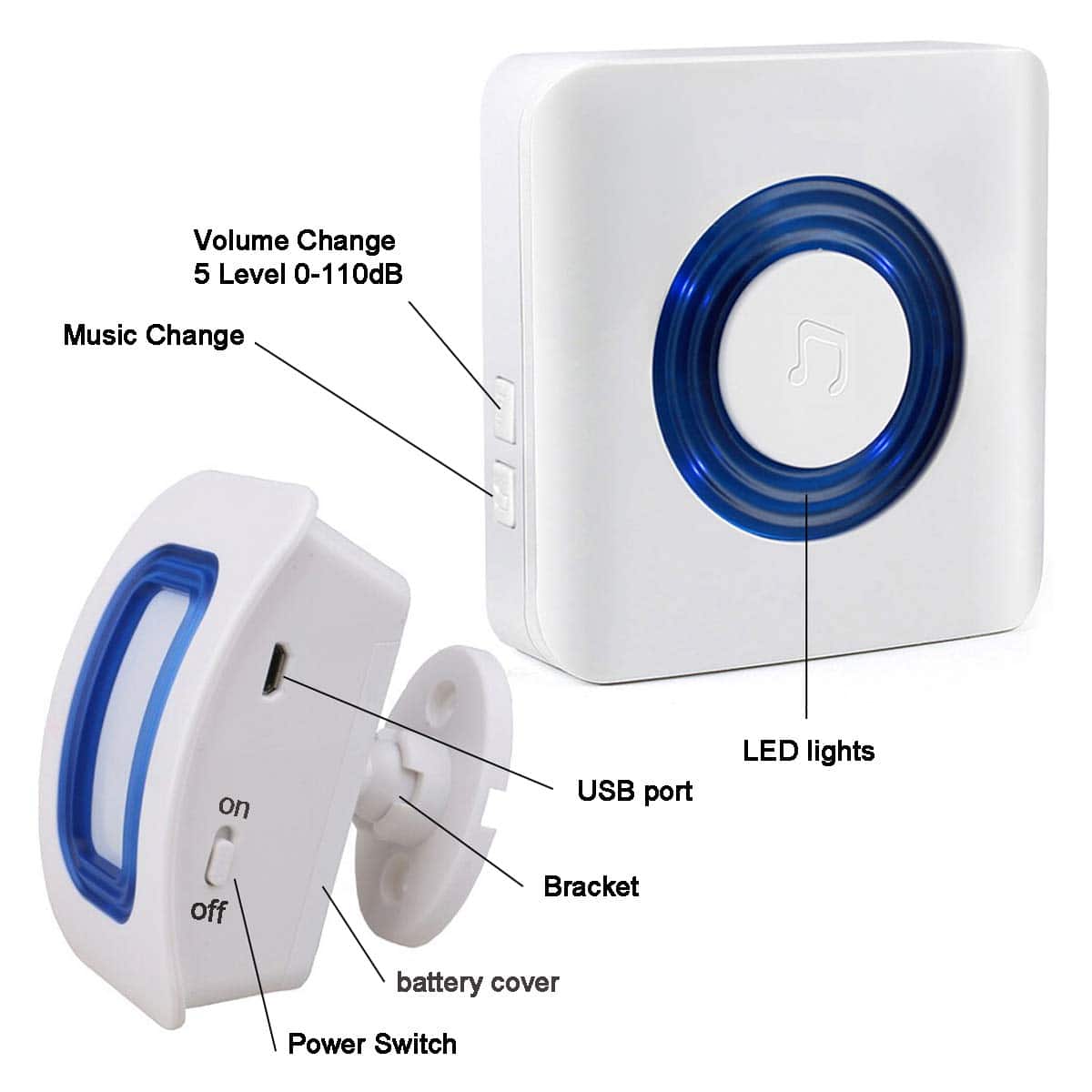 Alerta de Sensor de Movimiento Inalámbrico Cuidador - Imagen 8