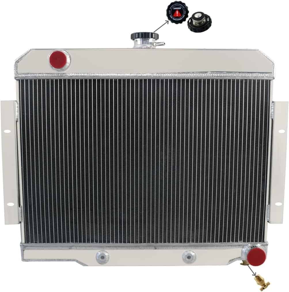 RADREPLA CU1919 Radiador de 3 Hileras para Jeep CJ5/CJ6/CJ7