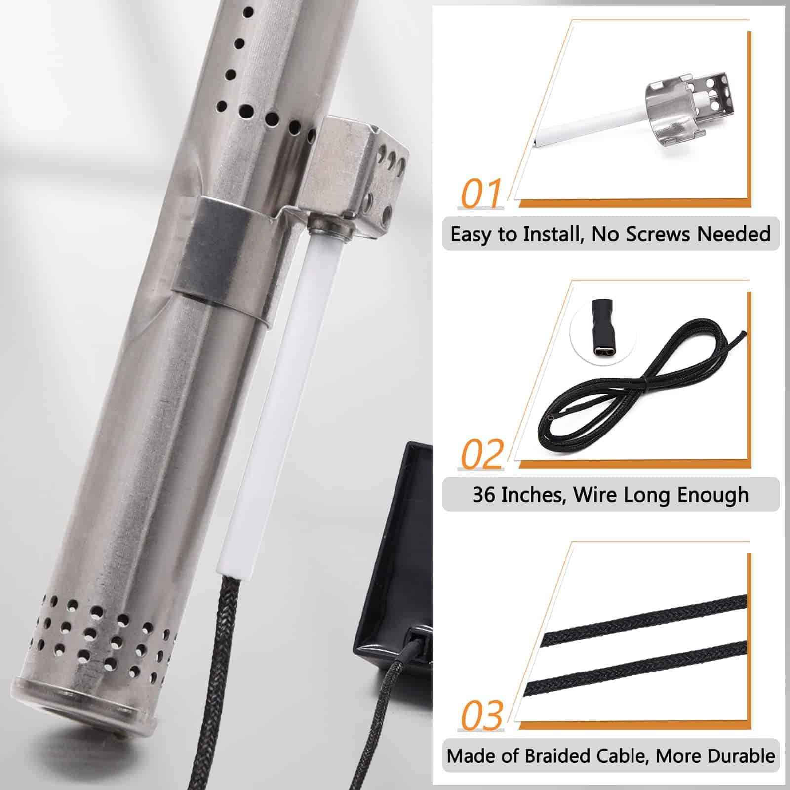 Adviace Piezas para parrilla Charbroil Gas2Coal 463340516 - Imagen 8