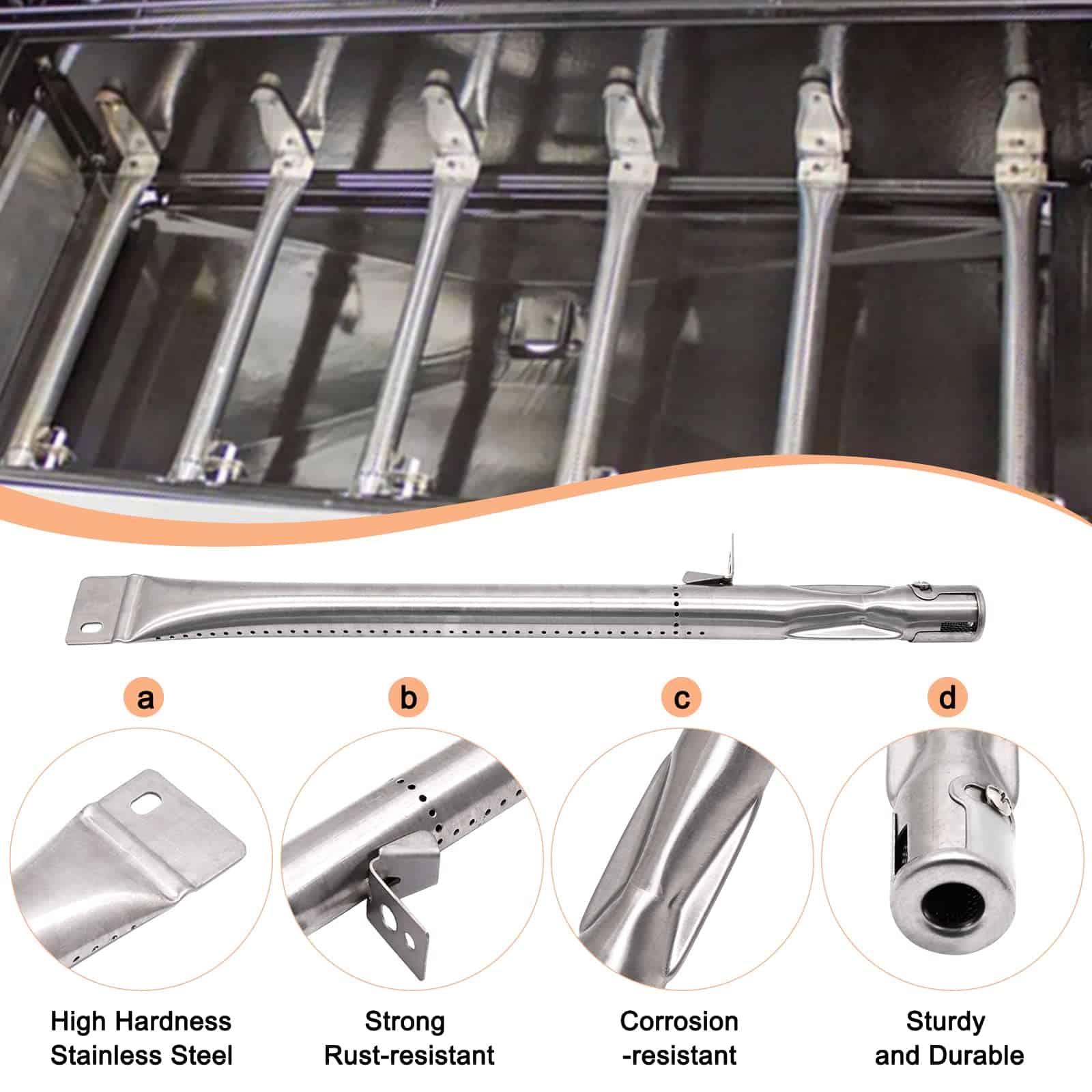 Adviace Piezas de Repuesto para Parrilla Brinkmann - Imagen 6