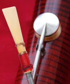 5 Pzs Profesionales de Caña de Bambú Rayado para Fagot,