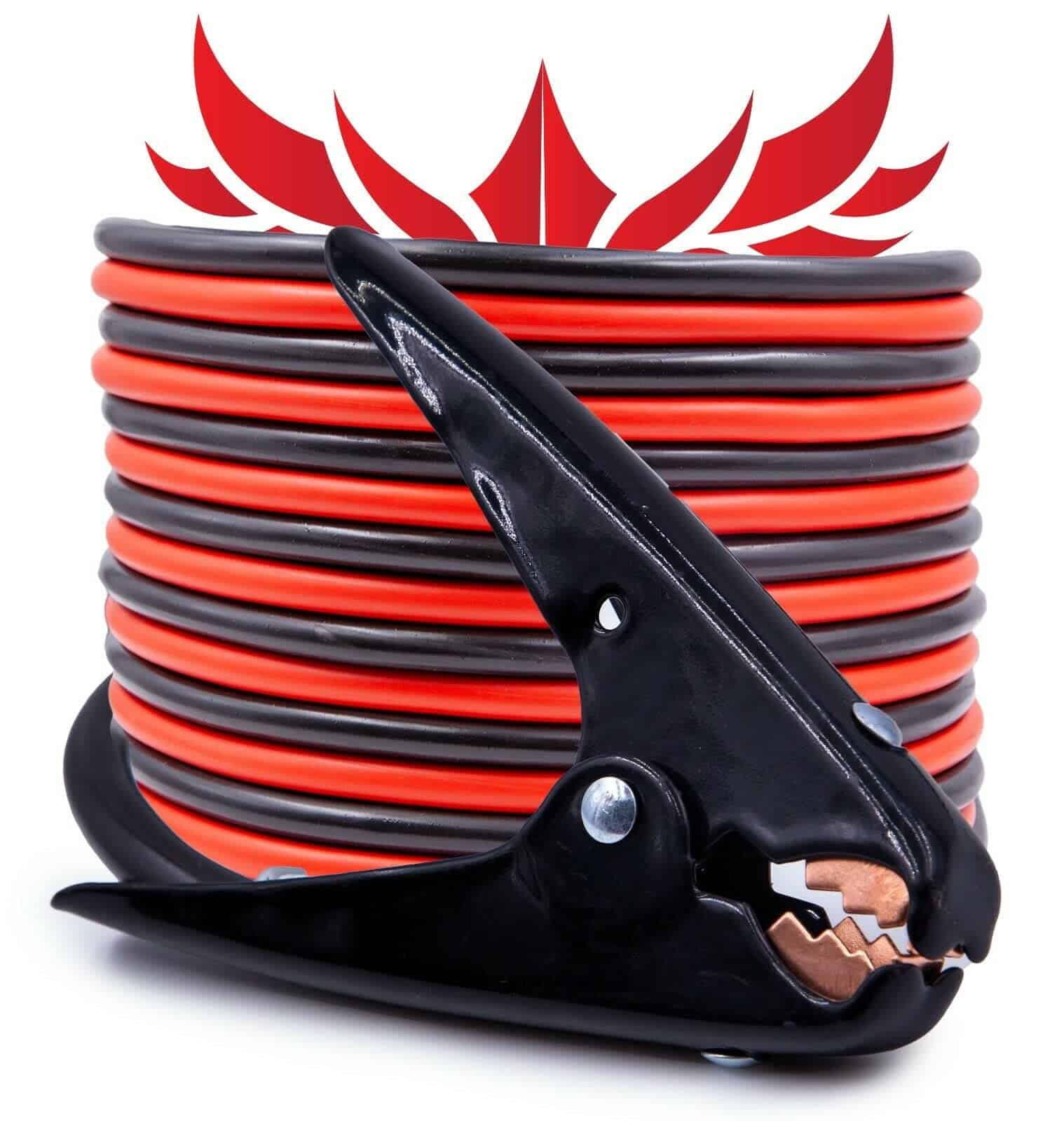 Cable de Arranque de Batería Resistente de 2 Calibres y 20 - Imagen 4