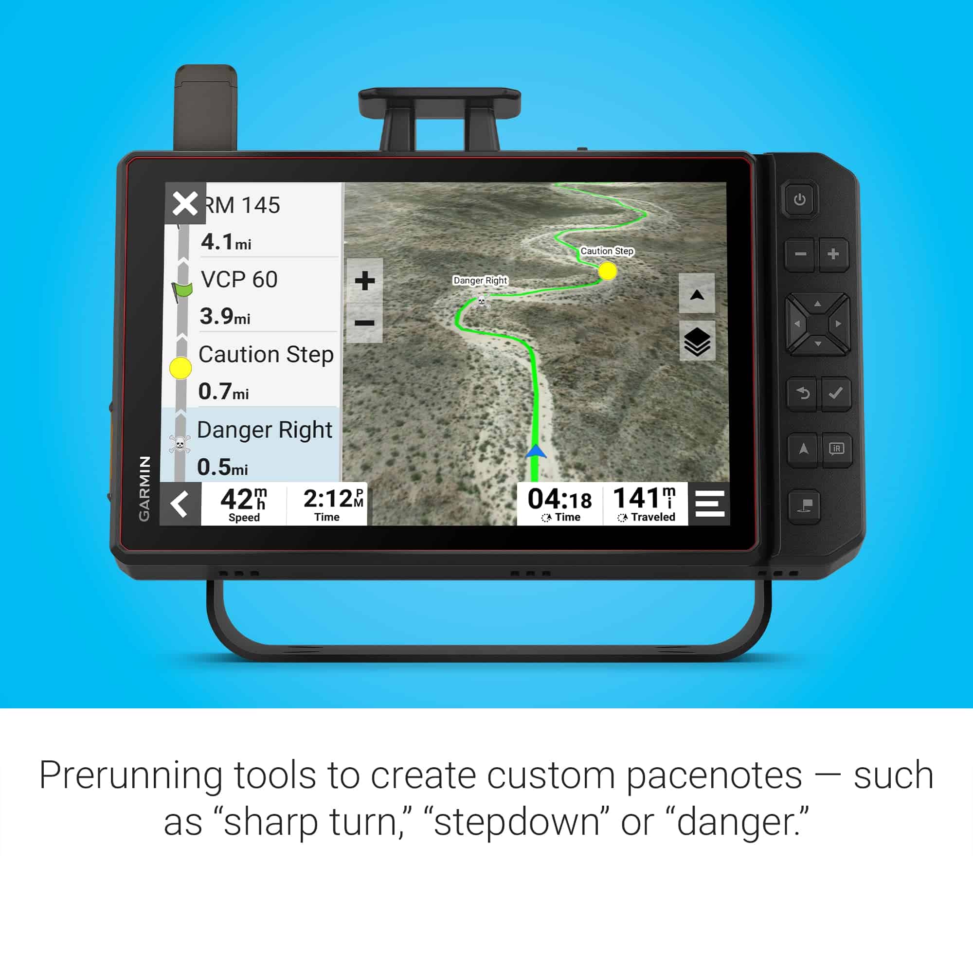 Garmin Tread XL - Edición Baja Race, Navegador Rugged - Imagen 6