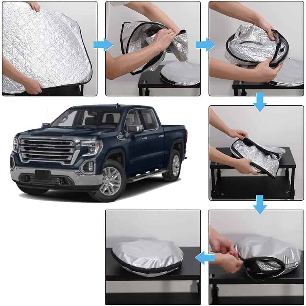 D-Lumina Parasol para Parabrisas - Compatible con GMC - Imagen 3