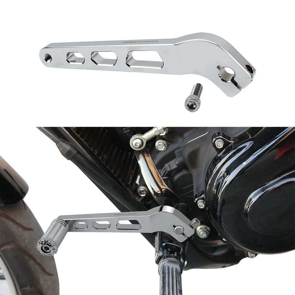 Palanca de cambio de embrague largo POWER JAMES Chrome 6.1"