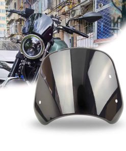 HARPUOU Deflector de parabrisas universal para motocicleta