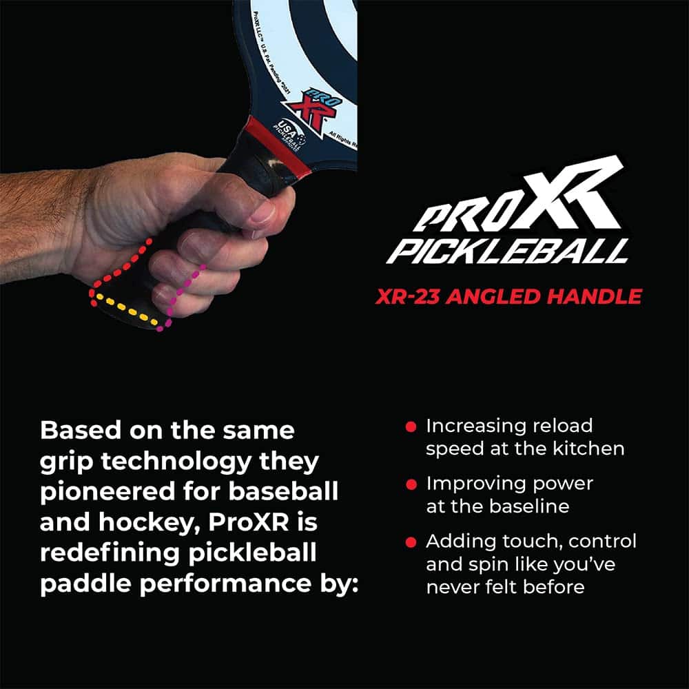 Raqueta de Pickleball ProXR Advantage Blackout Series, - Imagen 4