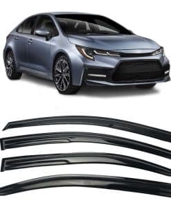 NOPOCA Deflectores de Ventana para Toyota Corolla Sedan