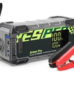 Arrancador de batería YESPER Car Jump Starter, 66666mAh 12V