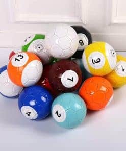 16 Pcs Billar de Fútbol Street Soccer Table Juego de Pelota