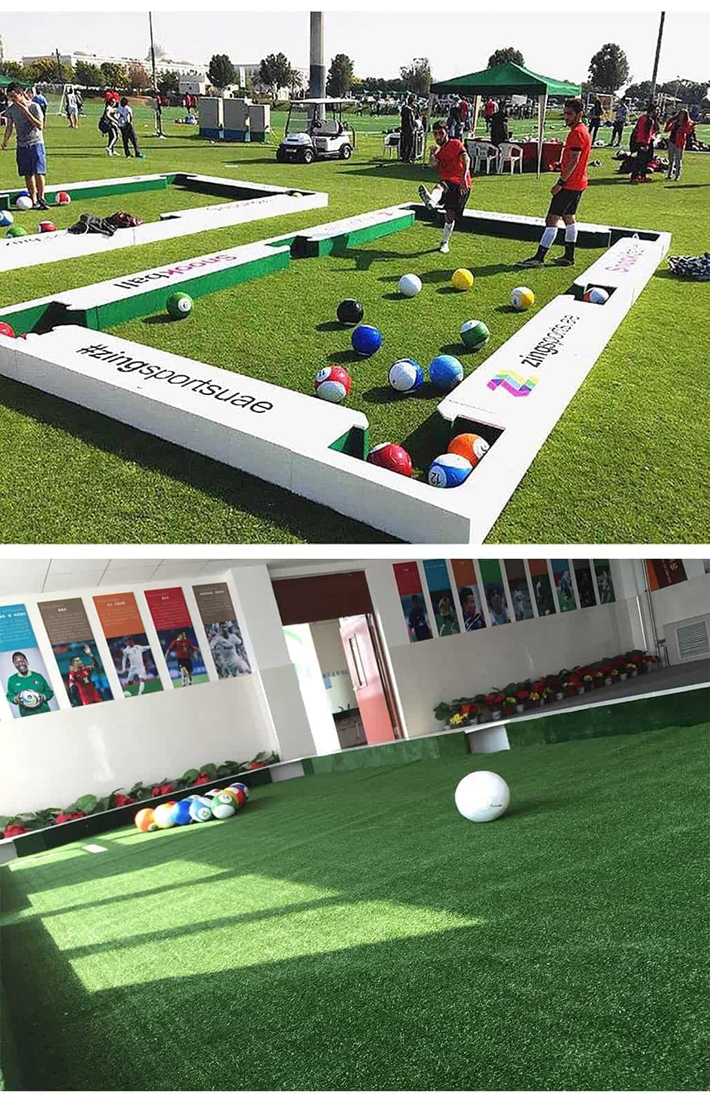 16 Pcs Billar de Fútbol Street Soccer Table Juego de Pelota - Imagen 7