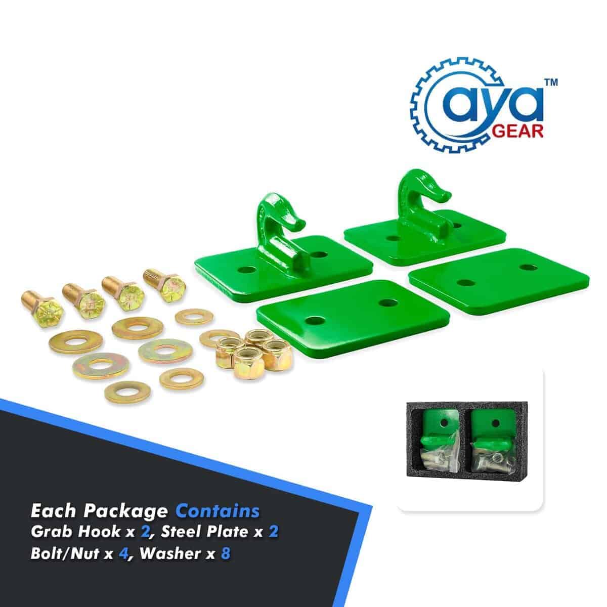 Conjunto de 2 Ganchos de Agarre de Perno de 5/16 pulgadas - Imagen 3