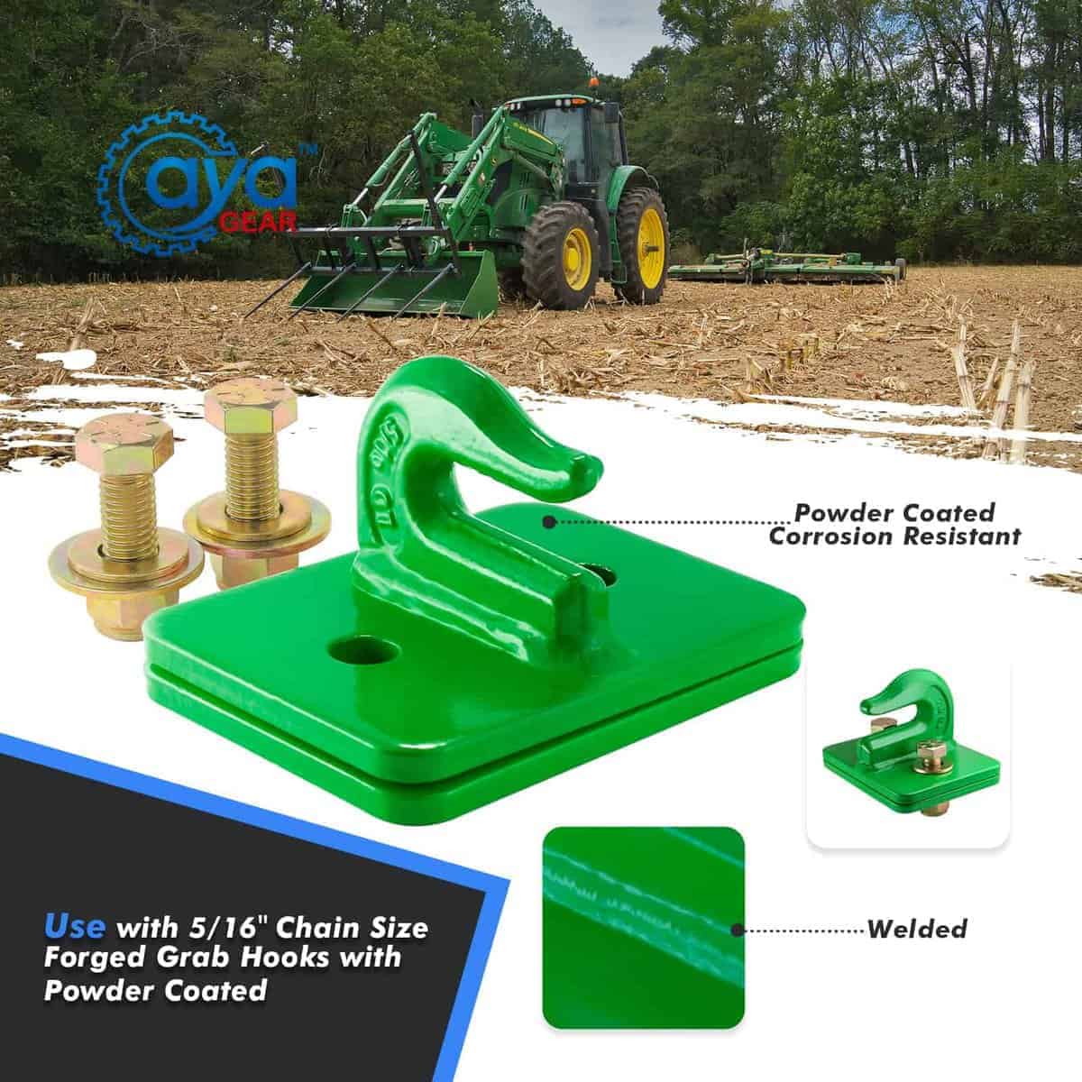 Conjunto de 2 Ganchos de Agarre de Perno de 5/16 pulgadas - Imagen 6