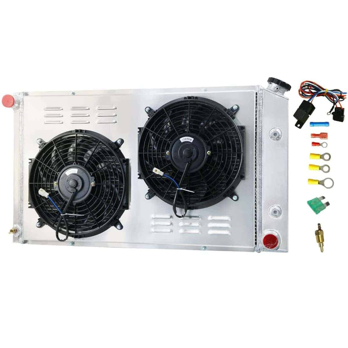 Radiador de Aluminio de 3 Filas COOLINGBEST para Pontiac