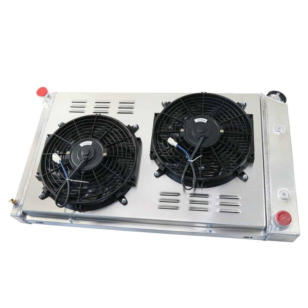 Radiador de Aluminio de 3 Filas COOLINGBEST para Pontiac - Imagen 6