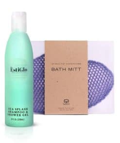 EstiGlo - Paquete de Champú y Gel de Ducha de Mar 8oz con