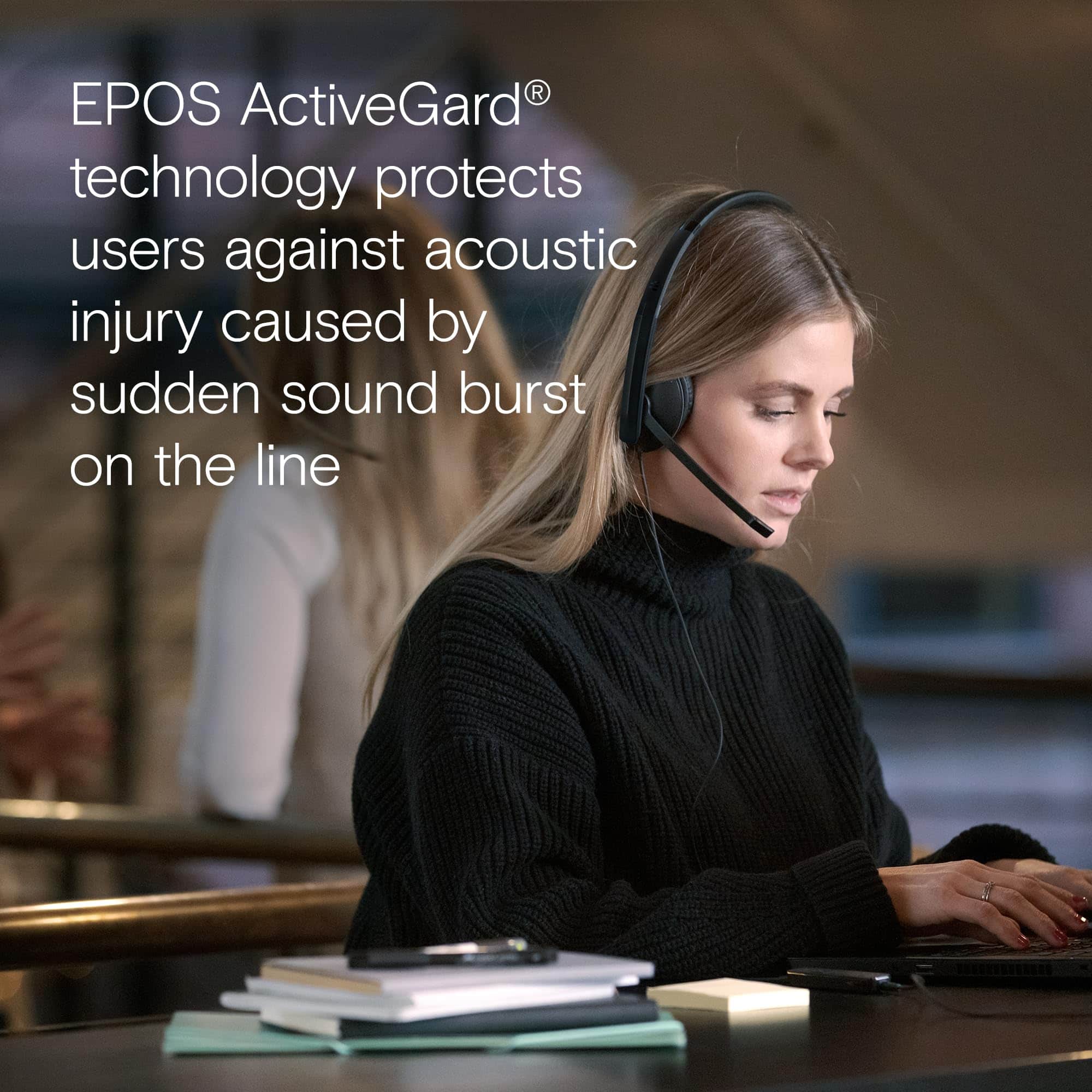 Auriculares con micrófono EPOS I SENNHEISER C10 USB | - Imagen 7