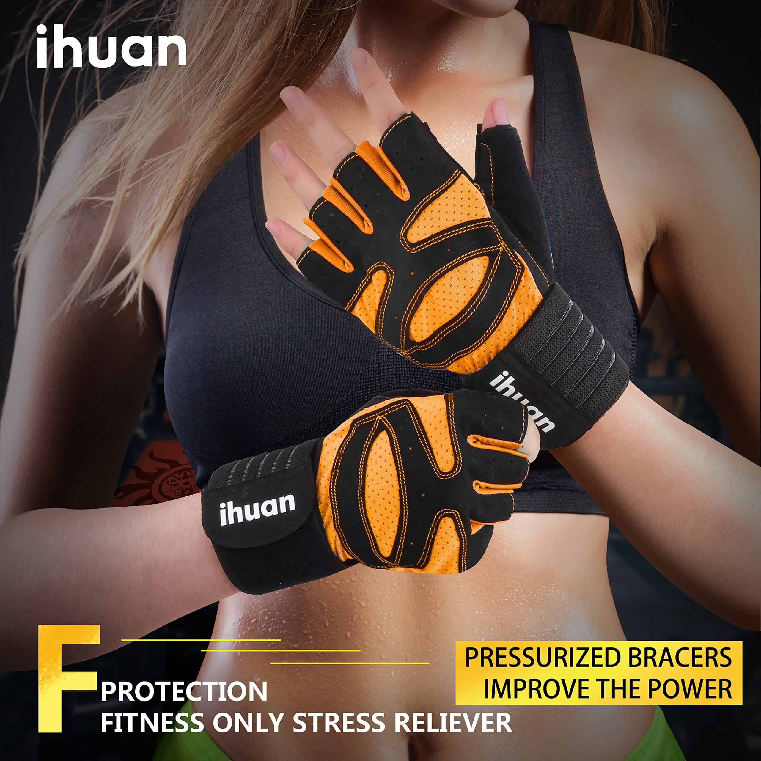 Guantes de Entrenamiento de Gimnasio para Levantamiento de - Imagen 7