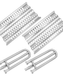 Clivimi 18" Placas de Calor para Parrilla Escudo Quemadores