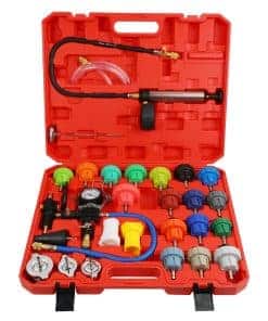 Kit de Prueba de Presión de Fugas de Radiador Universal